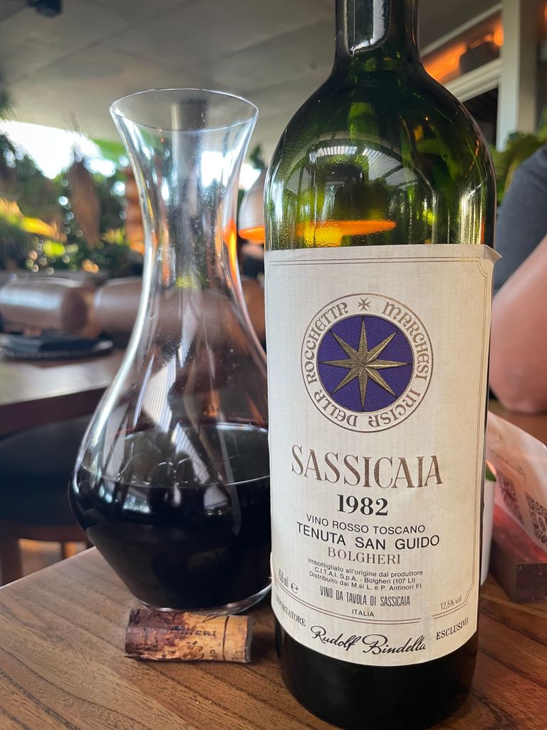1982 Tenuta San Guido Sassicaia - CellarTracker