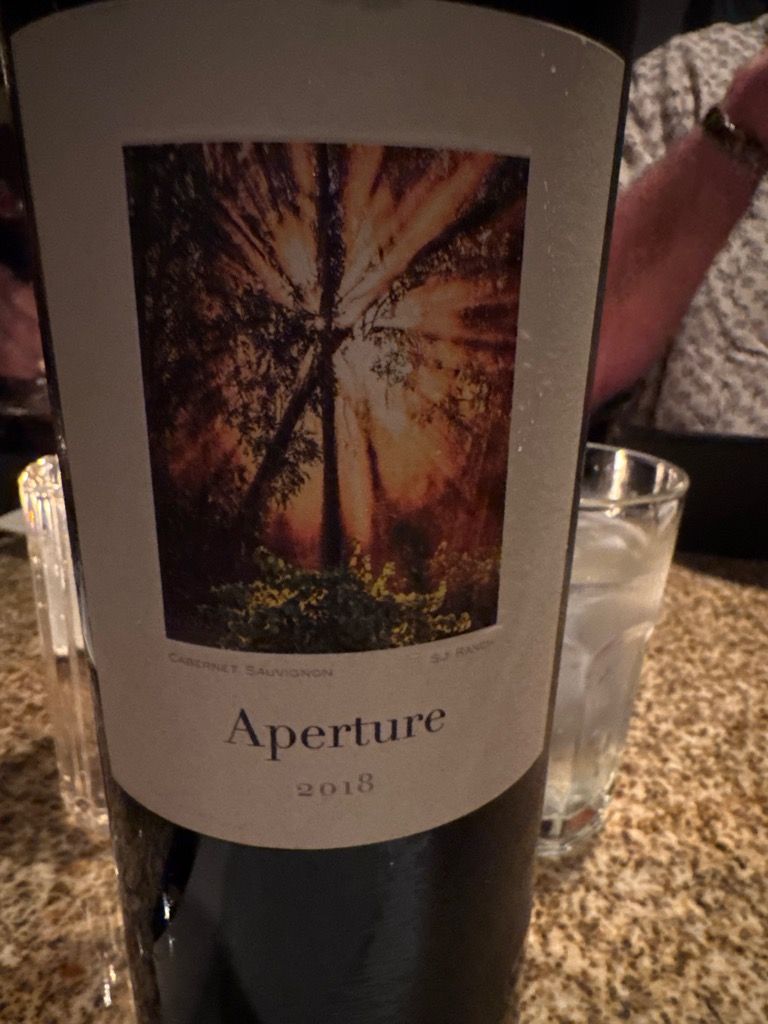 2022 Aperture Cabernet Sauvignon - CellarTracker