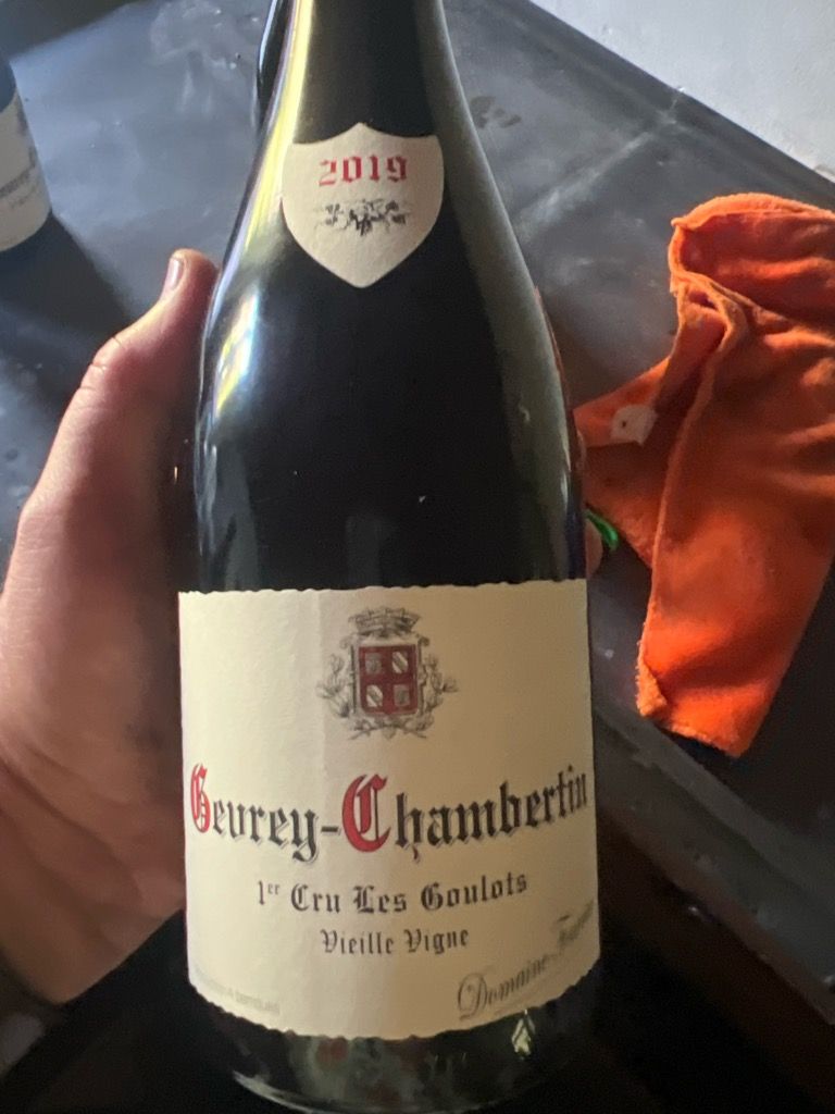 Gevrey Chambertin　2018 赤ワイン フーリエ ジュヴレ・シャンベルタン・ヴィエイユ・ヴィーニュ