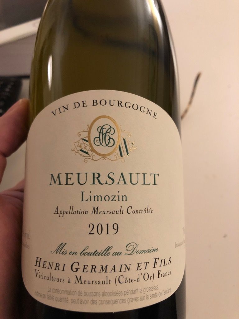Henri Germain et Fils ムルソー2020 2020 Henri Germain et Fils Meursault - CellarTracker