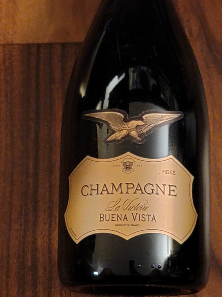 NV Buena Vista Champagne La Victoire Brut Rosé, France, Champagne