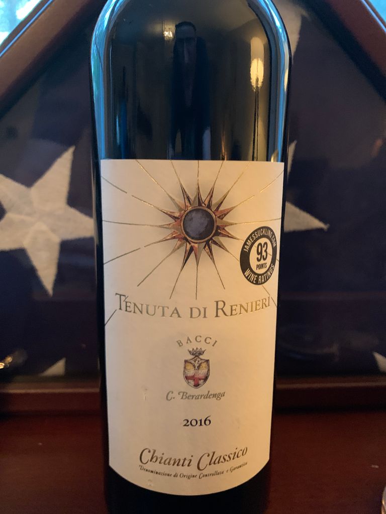 2016 Tenuta di Renieri Chianti Classico, Italy, Tuscany, Chianti ...