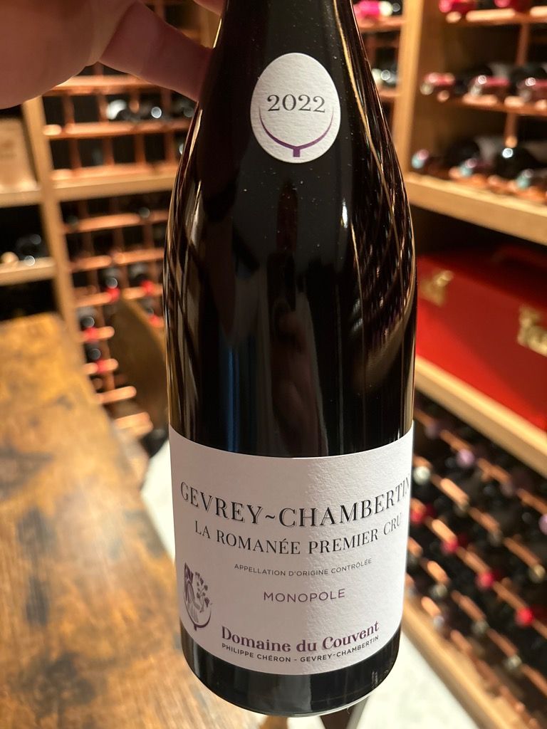 2018 Domaine du Couvent Gevrey-Chambertin 1er Cru La Romanée