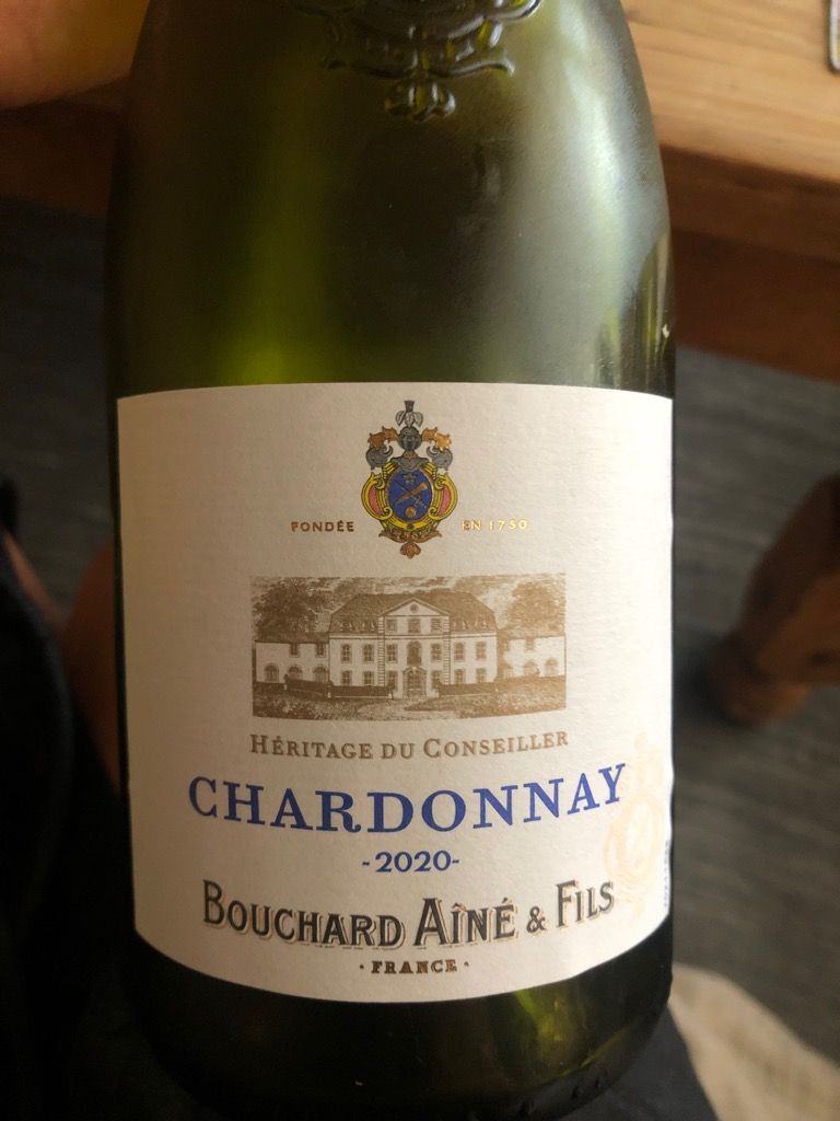 Bouchard A N Et Fils Chardonnay H Ritage Du Conseiller France