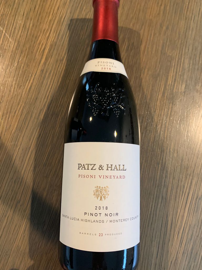 2018 Patz & Hall Pinot Noir Pisoni Vineyard, USA, California 