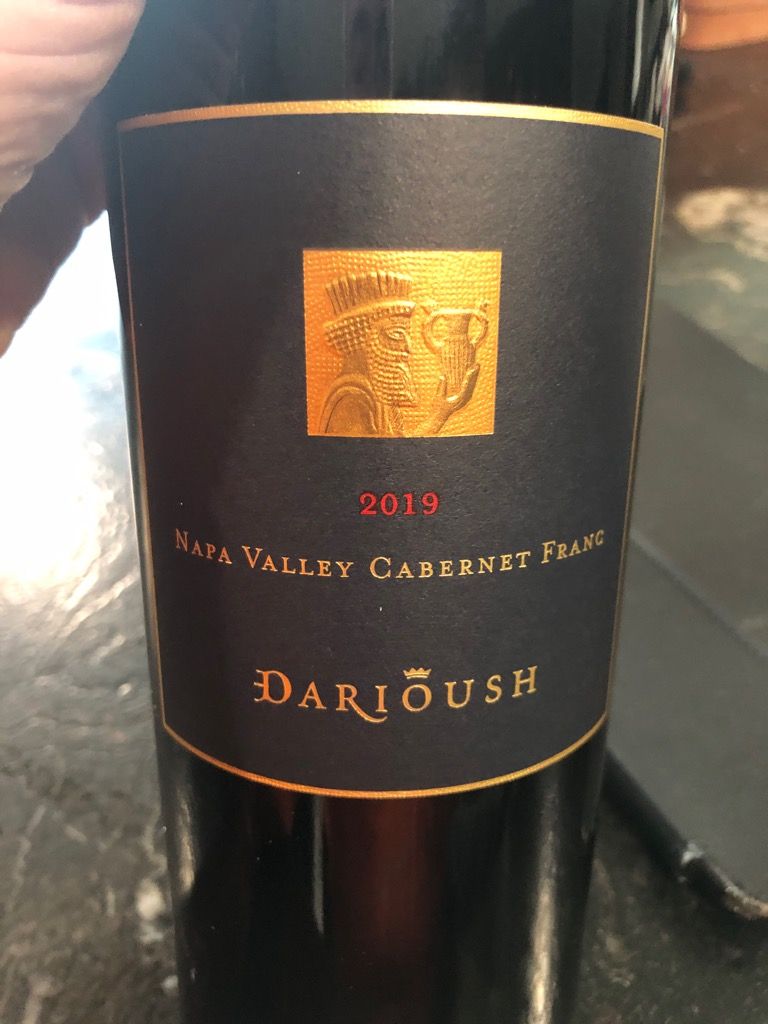 2019 Darioush Cabernet Franc, USA, California, Napa Valley - CellarTracker