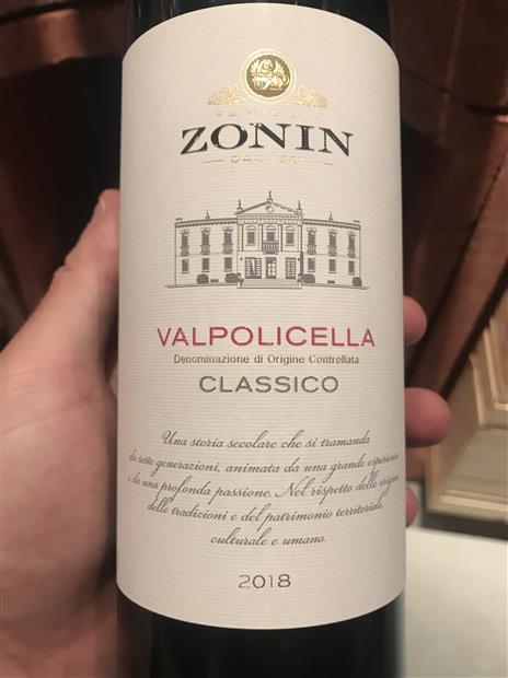 Valpolicella Classico DOC - Zonin for 9,999.00€ - vinello.eu