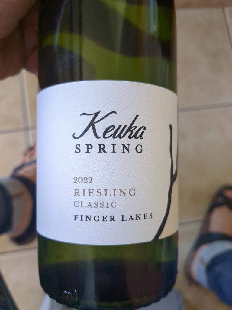 Keuka Spring Logo 2022 Keuka Spring Vineyards Riesling Classic, USA, New York, Finger ...