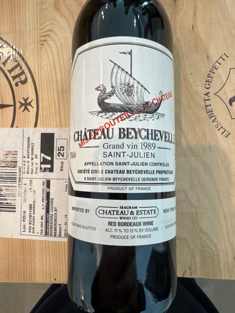 1989 Château Beychevelle - CellarTracker