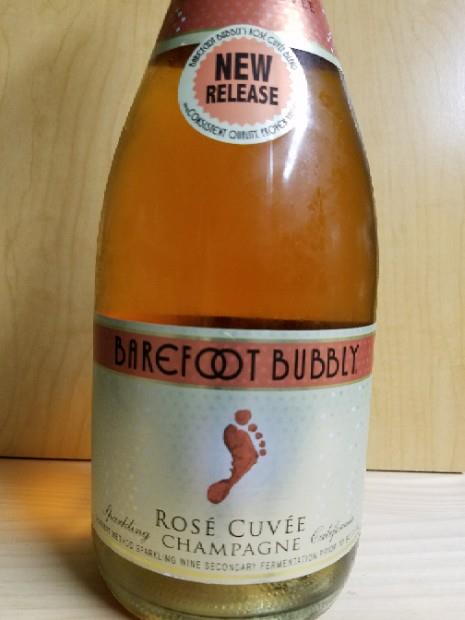 Ernest&julio gallo barefoot bubbly California White Zinfandel glass 750ml (085000016039)