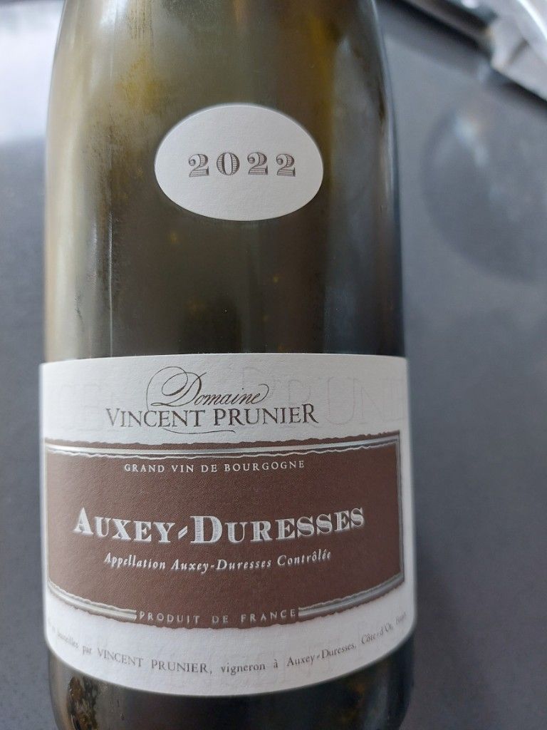 2000 Vincent Prunier Auxey-Duresses Blanc - CellarTracker