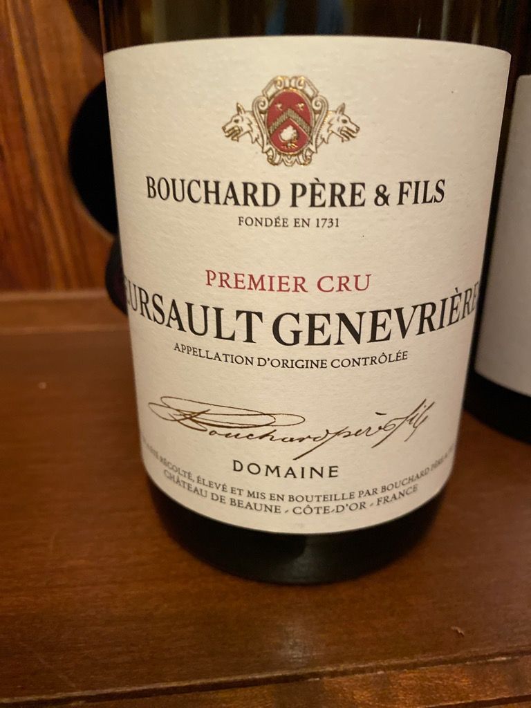 2017 Bouchard Père et Fils Meursault 1er Cru Les Genevrières