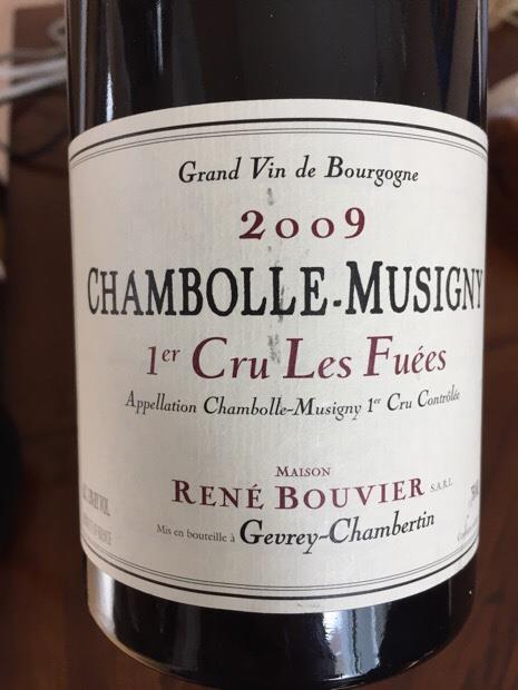 Chambolle-Musigny 1er Cru Les Fuées - 2020 - Domaine René Bouvier