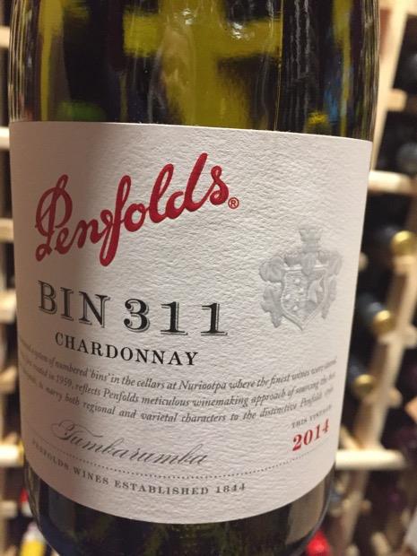 2021 Penfolds Chardonnay Bin 311 - CellarTracker