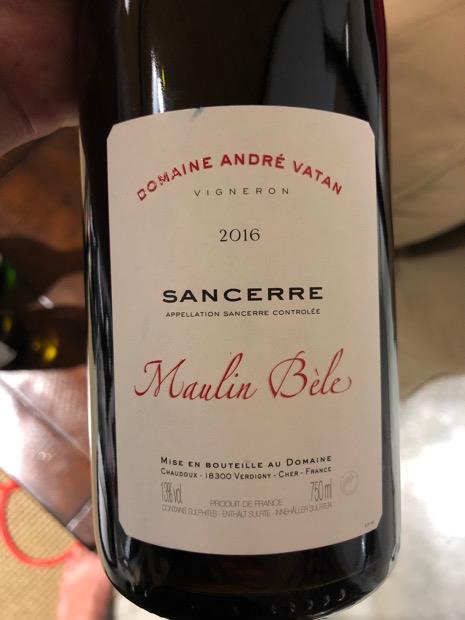 2023 Domaine Andre Vatan Sancerre Rouge Maulin Bèle - CellarTracker