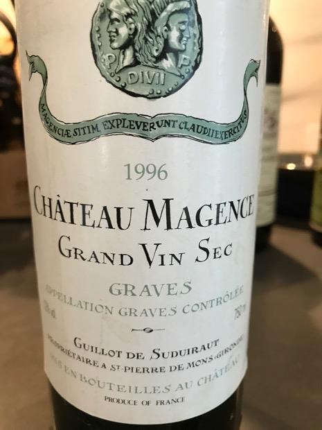 CHÂTEAU MAGENCE 1988 (WHITE)