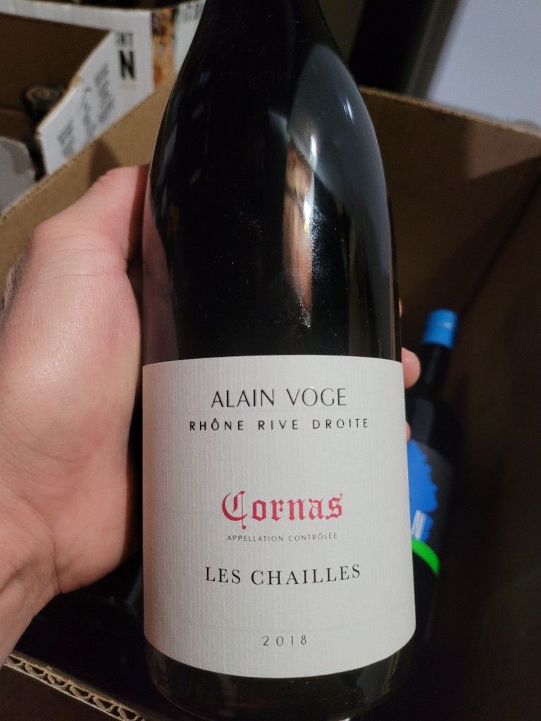 2010 Alain Voge Cornas Les Chailles - CellarTracker