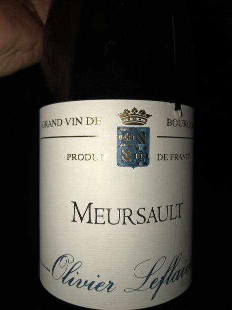 2009 Olivier Leflaive Meursault - CellarTracker
