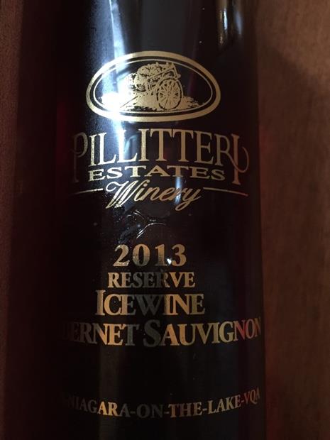 2013 Pillitteri Estates Winery Cabernet Sauvignon Icewine Reserve 