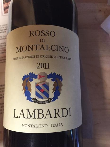 2010 Lambardi Rosso di Montalcino, Italy, Tuscany, Montalcino, Rosso di ...