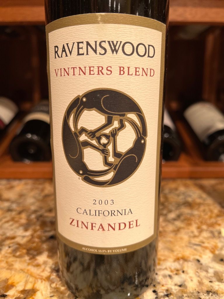 2003 Ravenswood Zinfandel Vintners Blend Sonoma County, USA, California