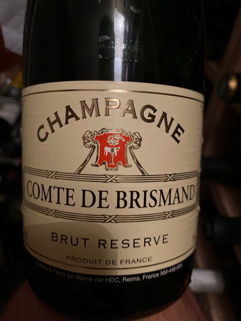 2018 Comte Brut Brismand Champagne CellarTracker - de Réserve