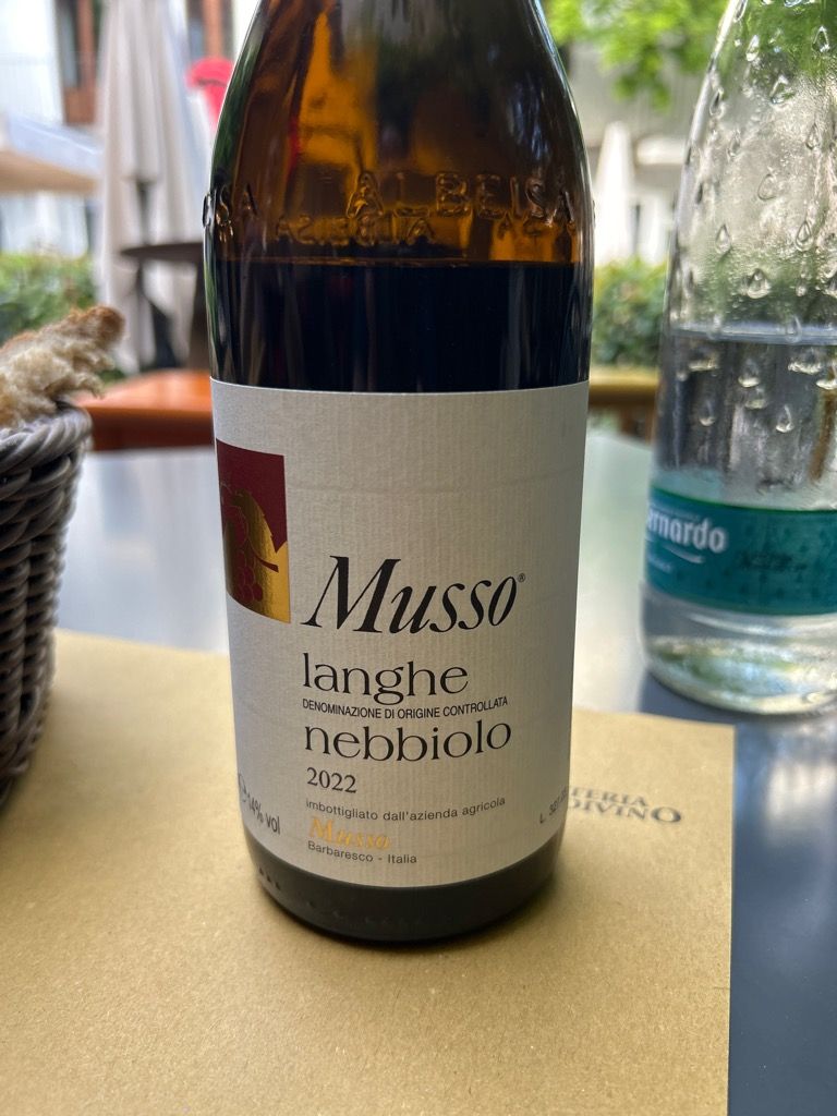 Musso Italy. Sign 2022 Musso Langhe Nebbiolo, Italy, Piedmont, Langhe, Langhe DOC ...
