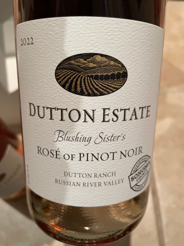 2022 Dutton Estate Pinot Noir Blushing Sisters, USA, California, Sonoma