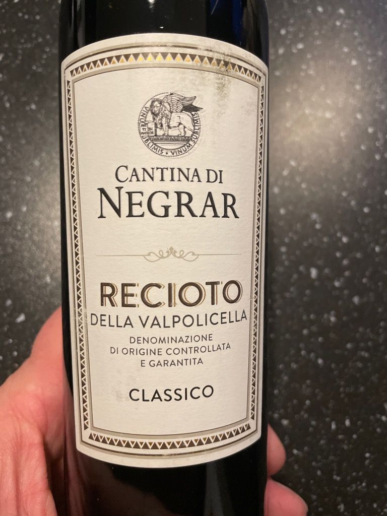 2018 Cantina Di Negrar Recioto Della Valpolicella Classico Italy