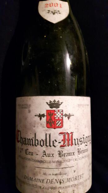 1998 Domaine Denis Mortet Chambolle-Musigny 1er Cru Aux Beaux