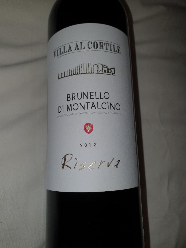 2012 Villa Al Cortile Brunello di Montalcino Riserva, Italy, Tuscany ...