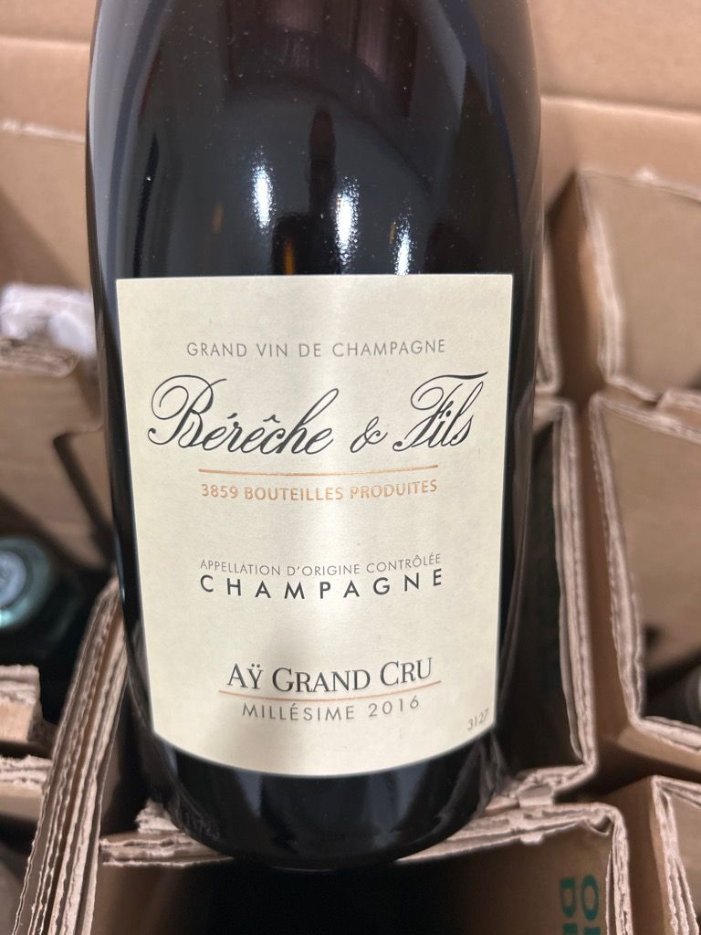 べレッシュ　アイ　グラン　クリュ　2016 2016 Bérêche et Fils Champagne Grand Cru Aÿ - CellarTracker
