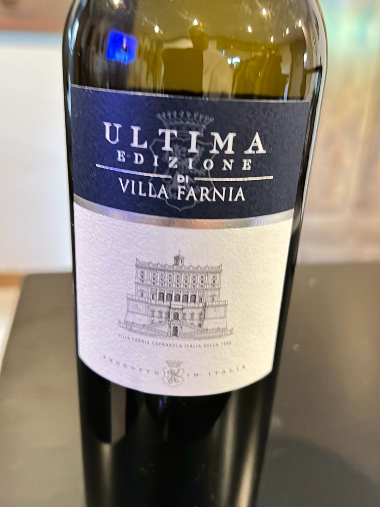 N.V. Villa Farnia di Farnese Abruzzo Ultima Edizione - CellarTracker