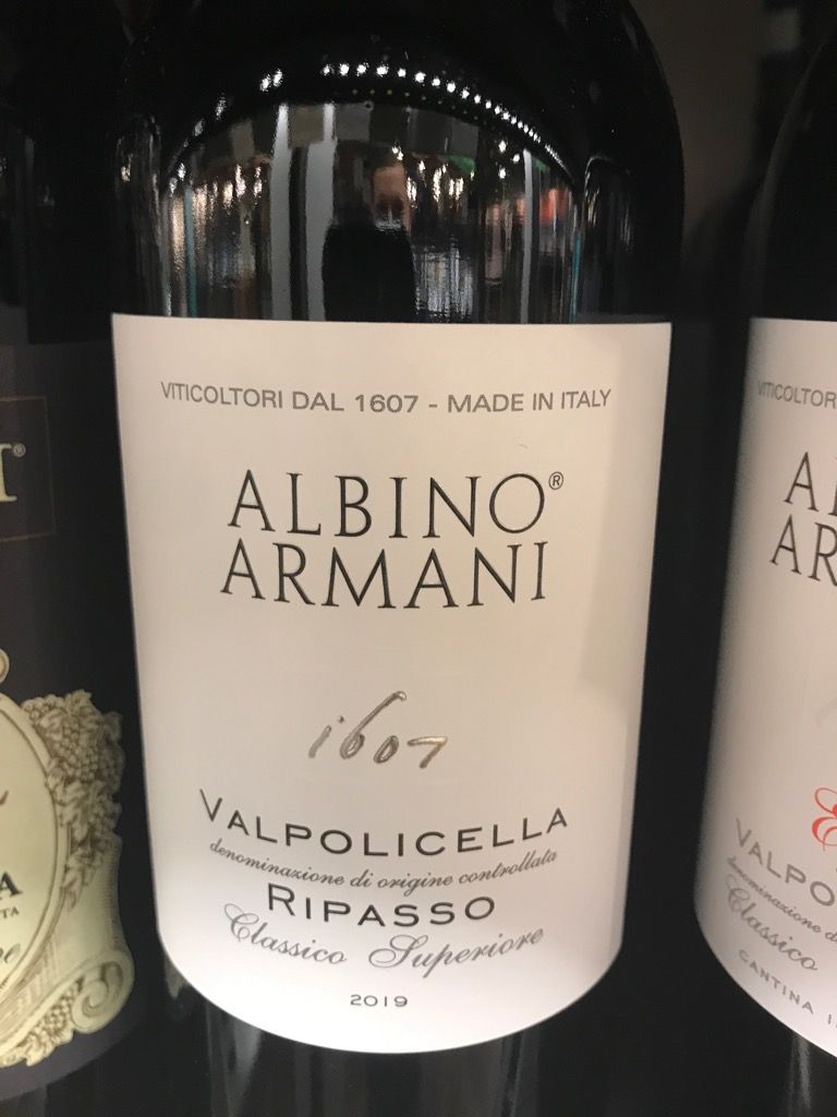 2019 Albino Armani Ripasso della Valpolicella Classico Superiore, Italy,  Veneto, Valpolicella, Ripasso della Valpolicella Classico Superiore -  CellarTracker