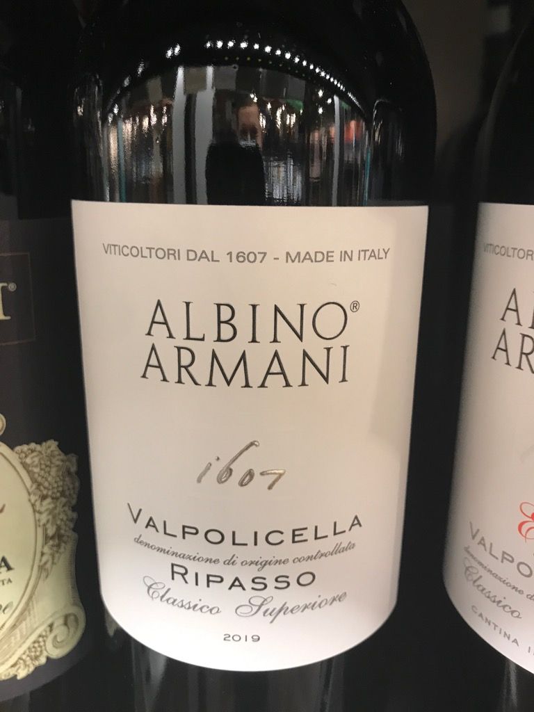 2019 Albino Armani Ripasso della Valpolicella Classico Superiore