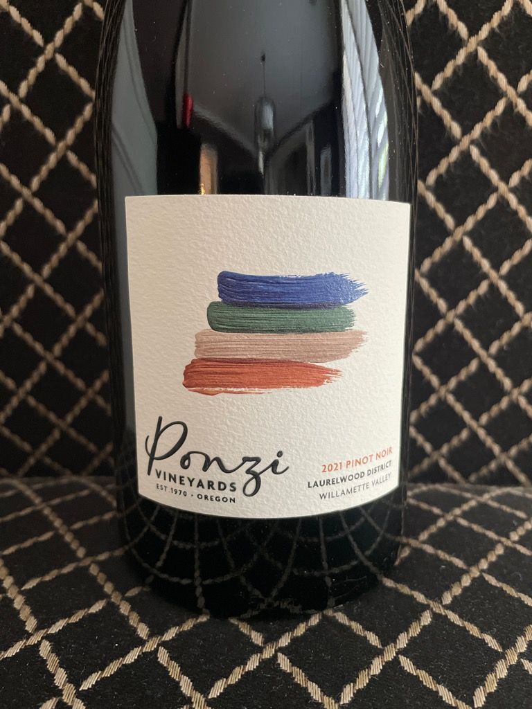 2021 Ponzi Vineyards Pinot Noir Laurelwood District - CellarTracker