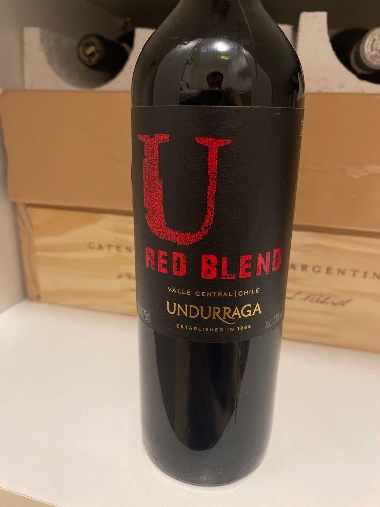 2019 Undurraga U Red Blend, Chile, Central Valley CellarTracker