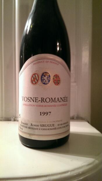 1995 Domaine Robert Sirugue Vosne-Romanée - CellarTracker