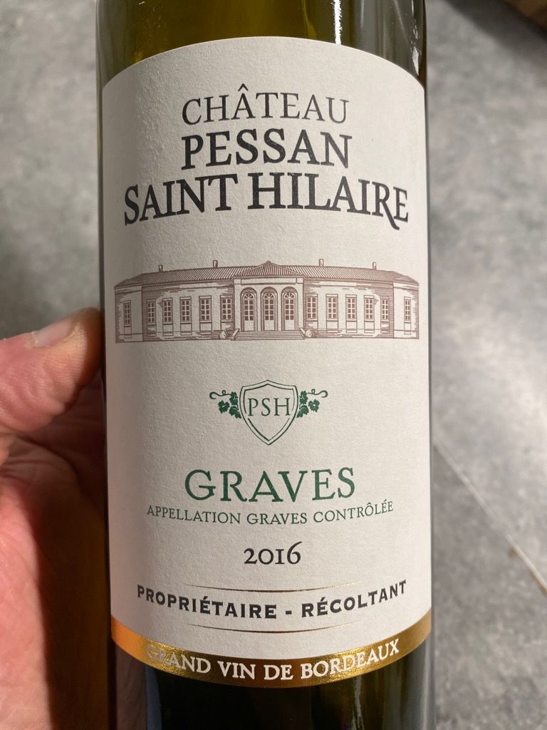 2016 Château Pessan Saint Hilaire, France, Bordeaux, Graves CellarTracker