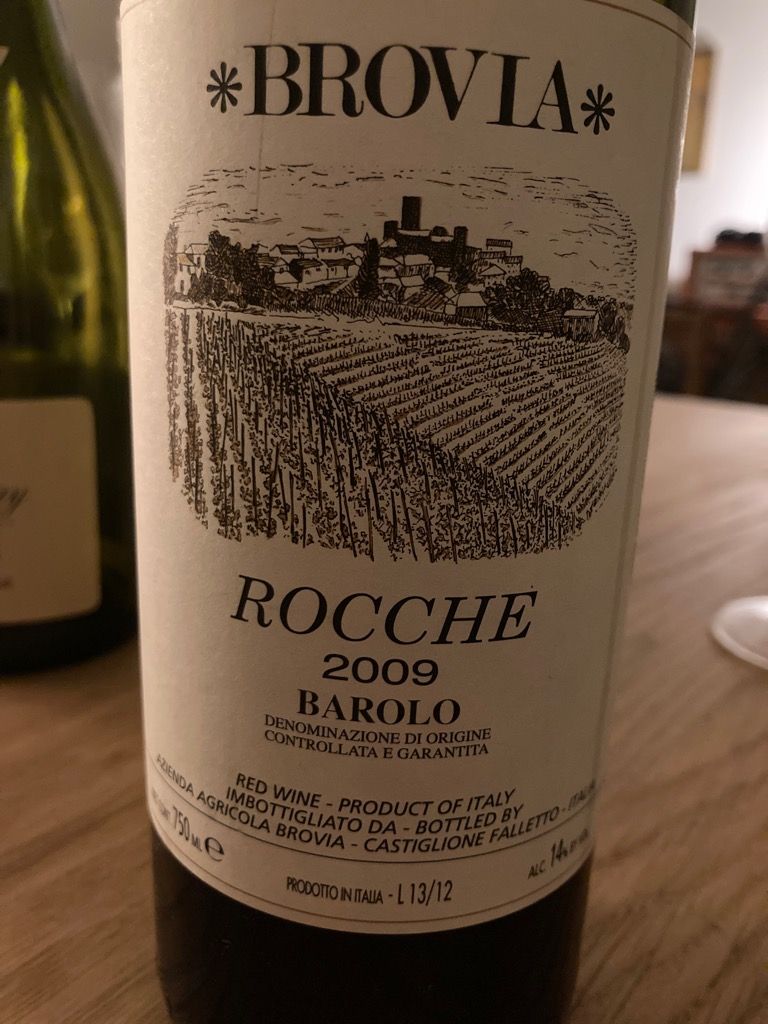 2009 Fratelli Brovia Barolo Rocche, Italy, Piedmont, Langhe, Barolo ...