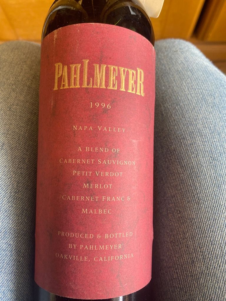 1998 Pahlmeyer Proprietary Red - CellarTracker