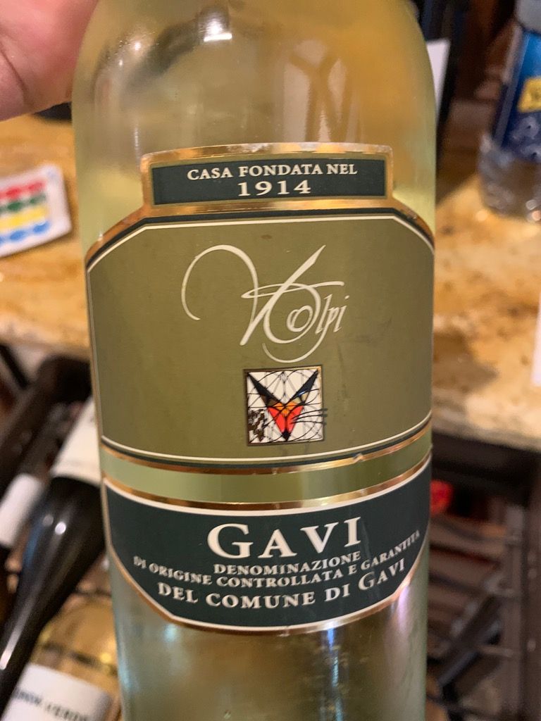 2017 Cantine Volpi Gavi, Italy, Piedmont, Gavi CellarTracker