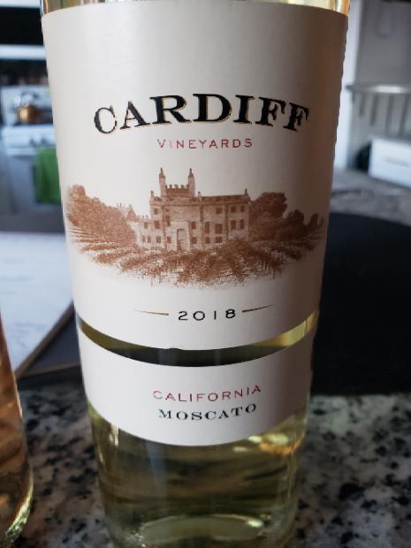 2018 Cardiff Cellars Moscato USA California CellarTracker