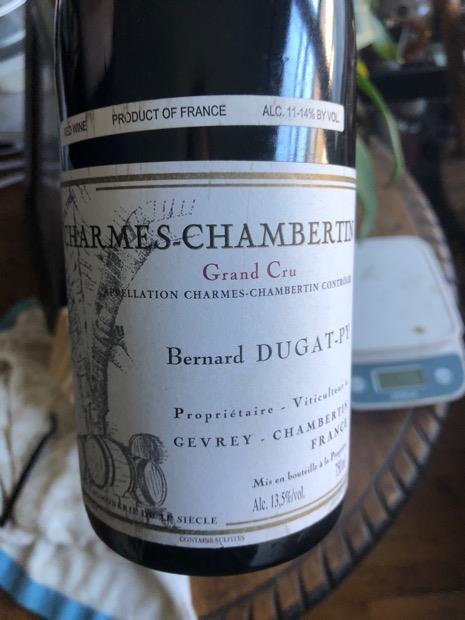 2009 Bernard Dugat-Py Charmes-Chambertin - CellarTracker