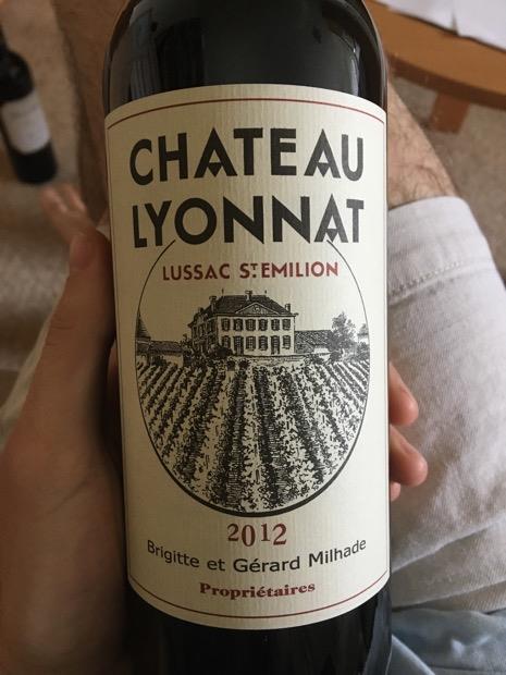 【冬バーゲン★】 Lyonnat Château 2012 Lussac-St. Emotion Cuvée Émilion ワイン