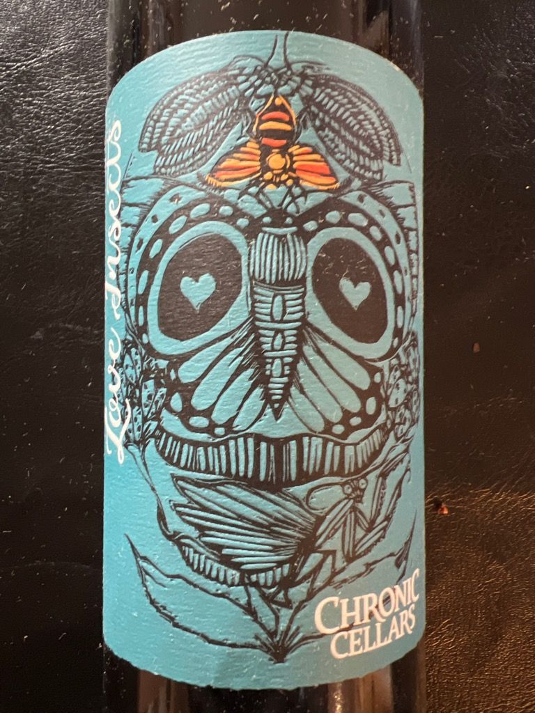 2021 Chronic Cellars Love Insects, USA, California, Central Coast, Paso