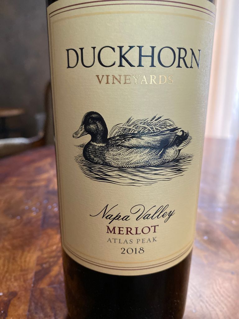2008 Duckhorn Vineyards Merlot Atlas Peak - CellarTracker
