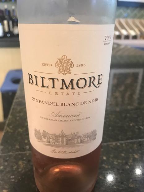 2016 Biltmore Estate American Zinfandel Blanc de Noir CellarTracker