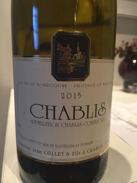2015 Domaine Jean Collet & Fils Chablis - CellarTracker