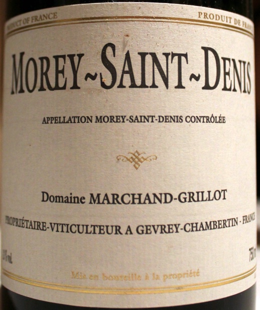 2014 Domaine Marchand-Grillot Morey-Saint-Denis - CellarTracker